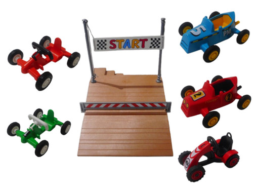 Playmobil gokart seifenkiste - gokart,