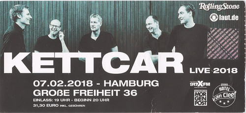 Kettcar concert 2018 - ,