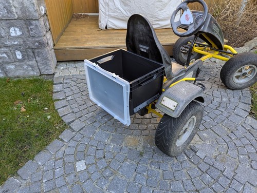 Berg gokart box mit - gokart, deckel