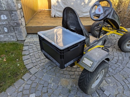 Berg gokart box - box, deckel